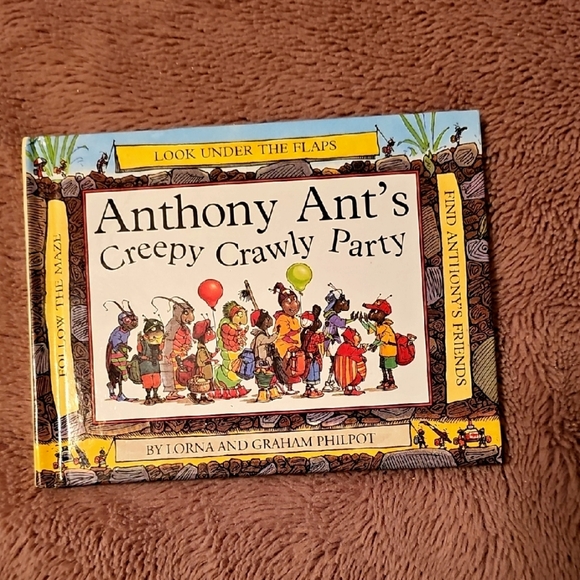 Anthony Ant's Creepy Crawly Party Book - Picture 1 of 3
